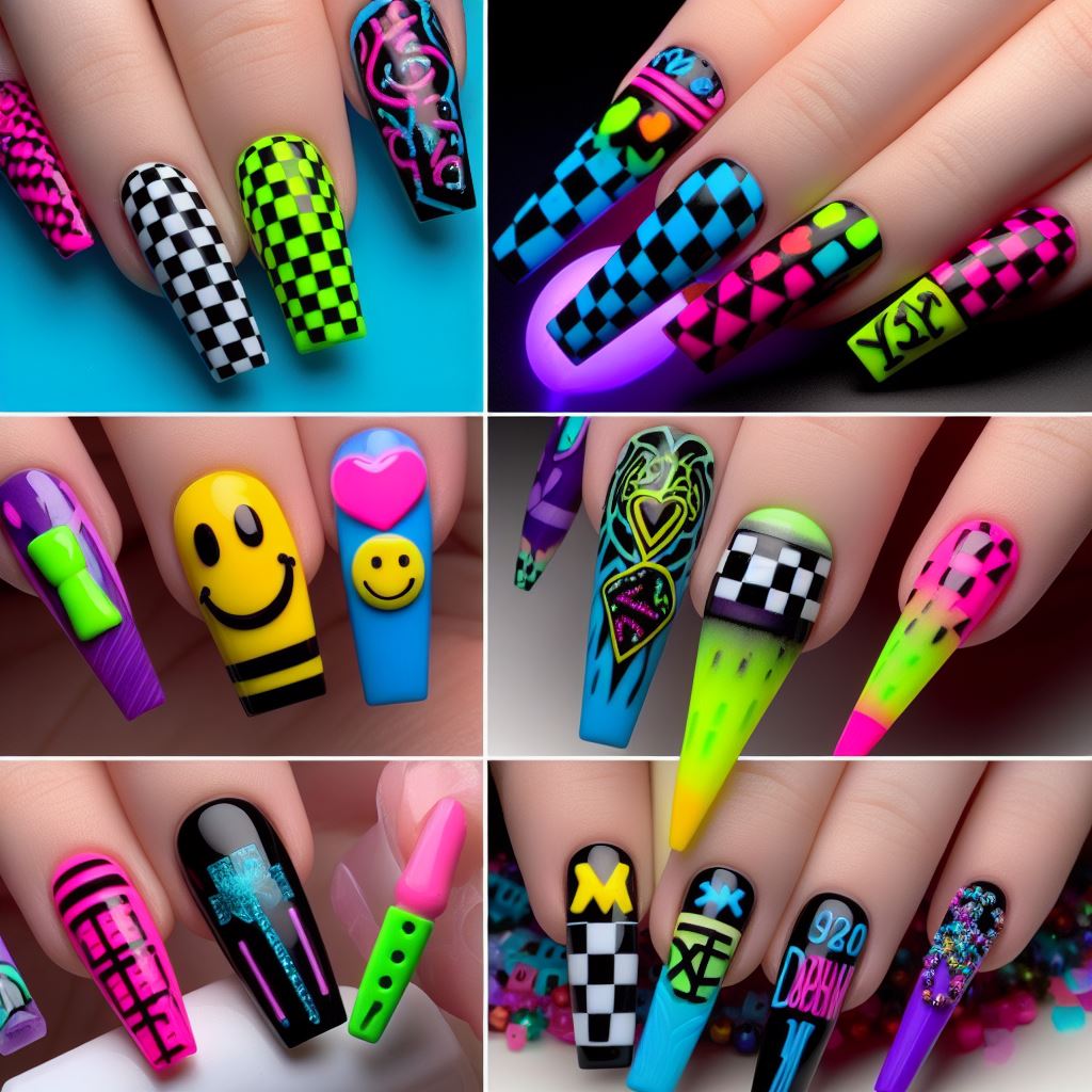 Embracing Y2K Nostalgia with Emo-Inspired Nail Designs